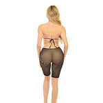 Pink Lipstick Fill Me In Bodystocking