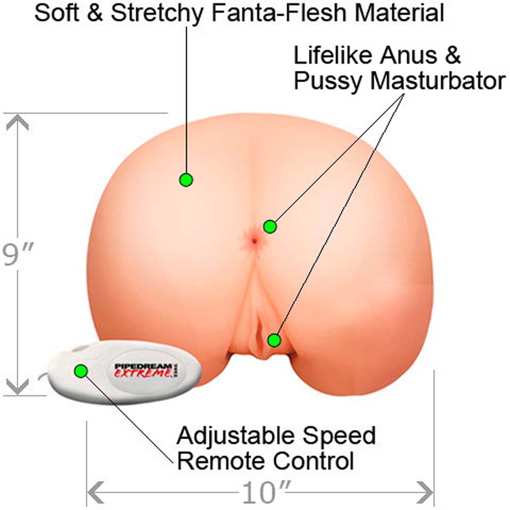 Pipedream Extreme Male Masturbator Vibrating Ass
