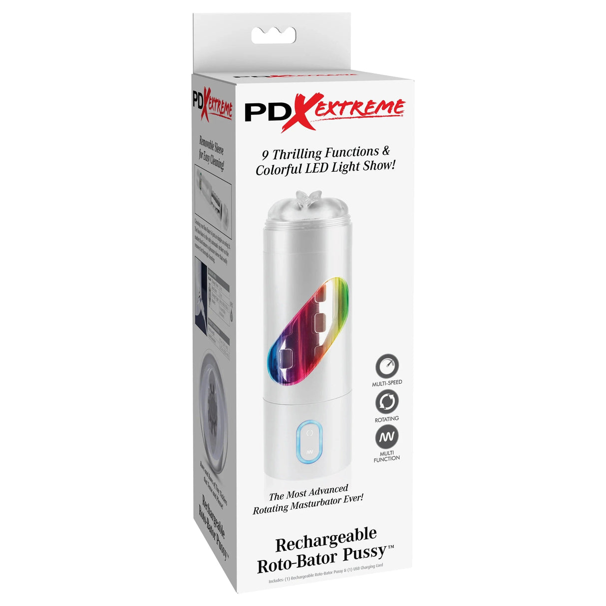 Pipedream Extreme Rechargeable Roto-Bator Pussy