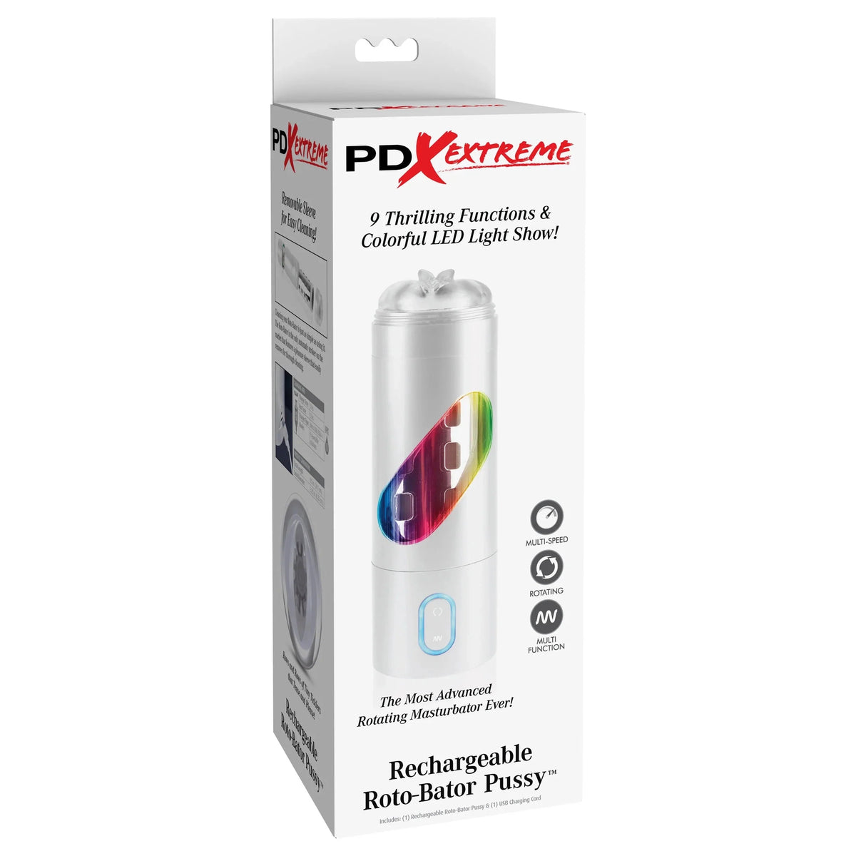 Pipedream Extreme Rechargeable Roto-Bator Pussy