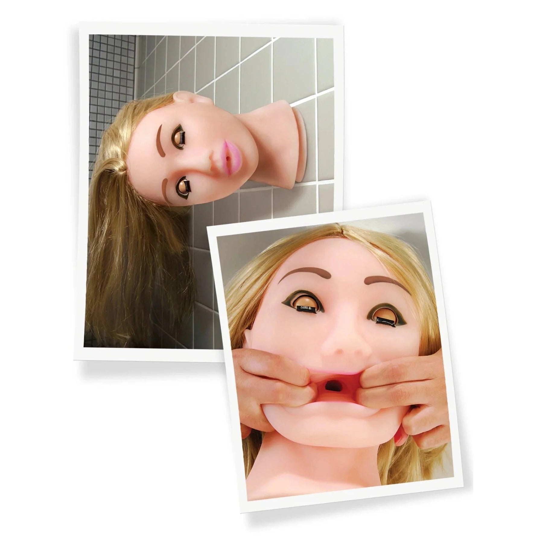 Pipedream Extreme Sex Doll Head - HotCherry Pipedream Extreme Sex Doll Head - HotCherry