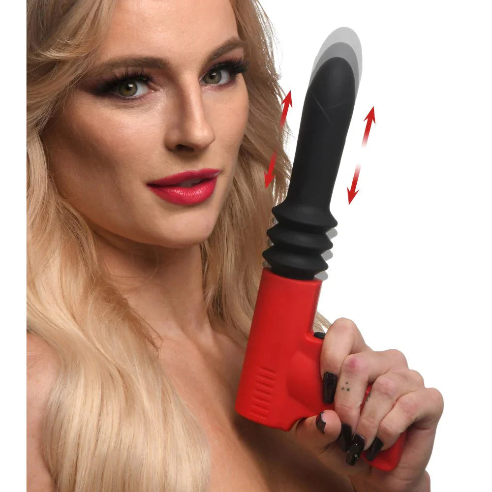 Pistol Pounder Thrusting Vibrator