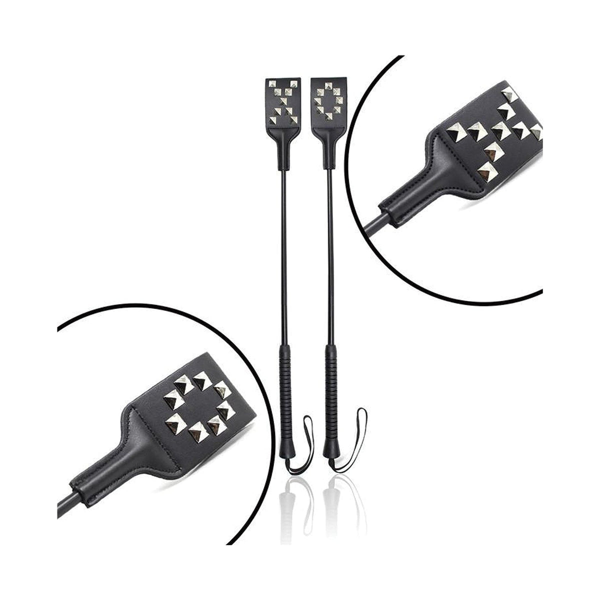 Plesur XO Studded PVC Crop