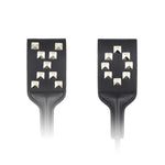 Plesur XO Studded PVC Crop