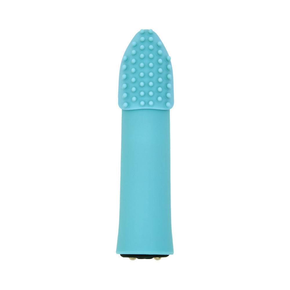 Point Plus Rechargeable Bullet Vibrator with Textured Tips