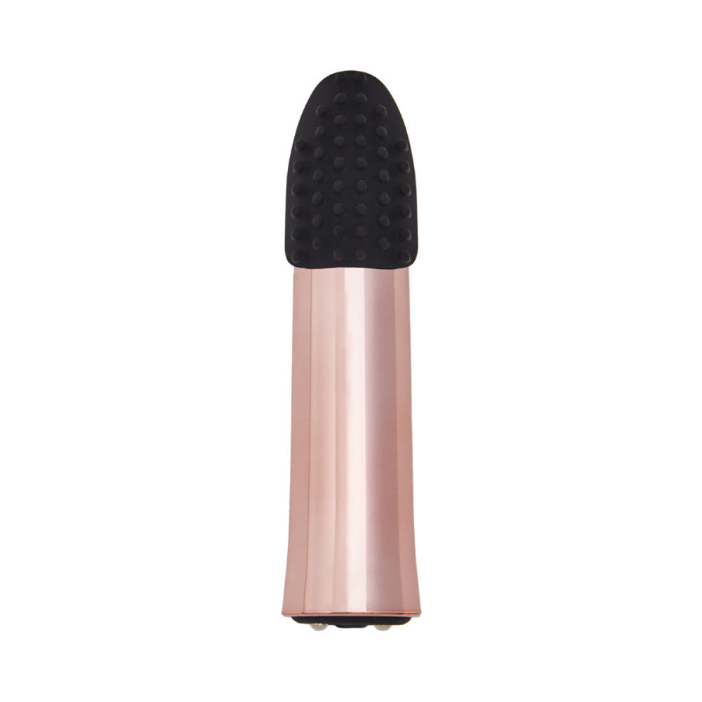Point Plus Rechargeable Bullet Vibrator with Textured Tips