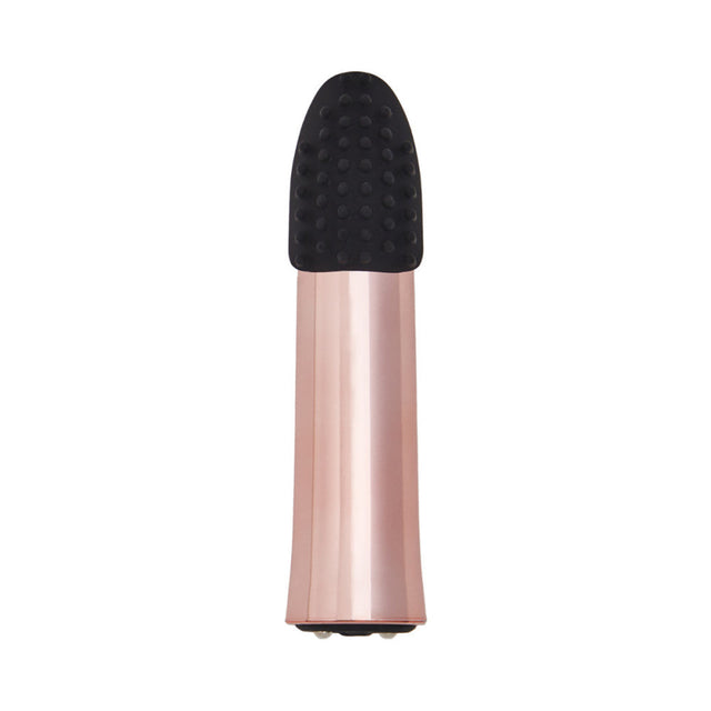 Point Plus Rechargeable Bullet Vibrator with Textured Tips