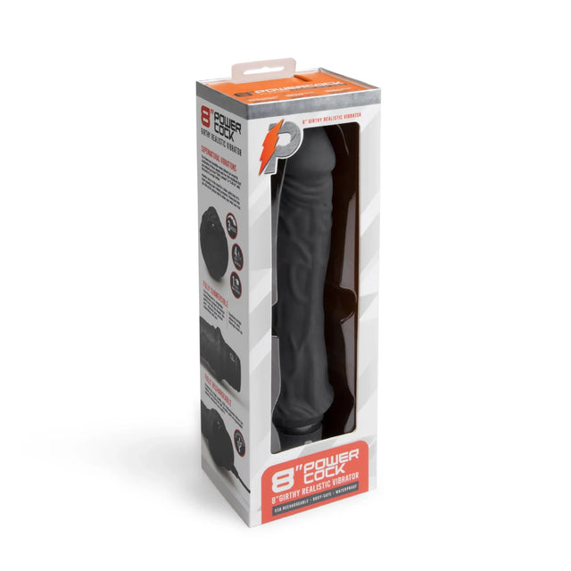 Powercock 8" Girthy Realistic Vibrator