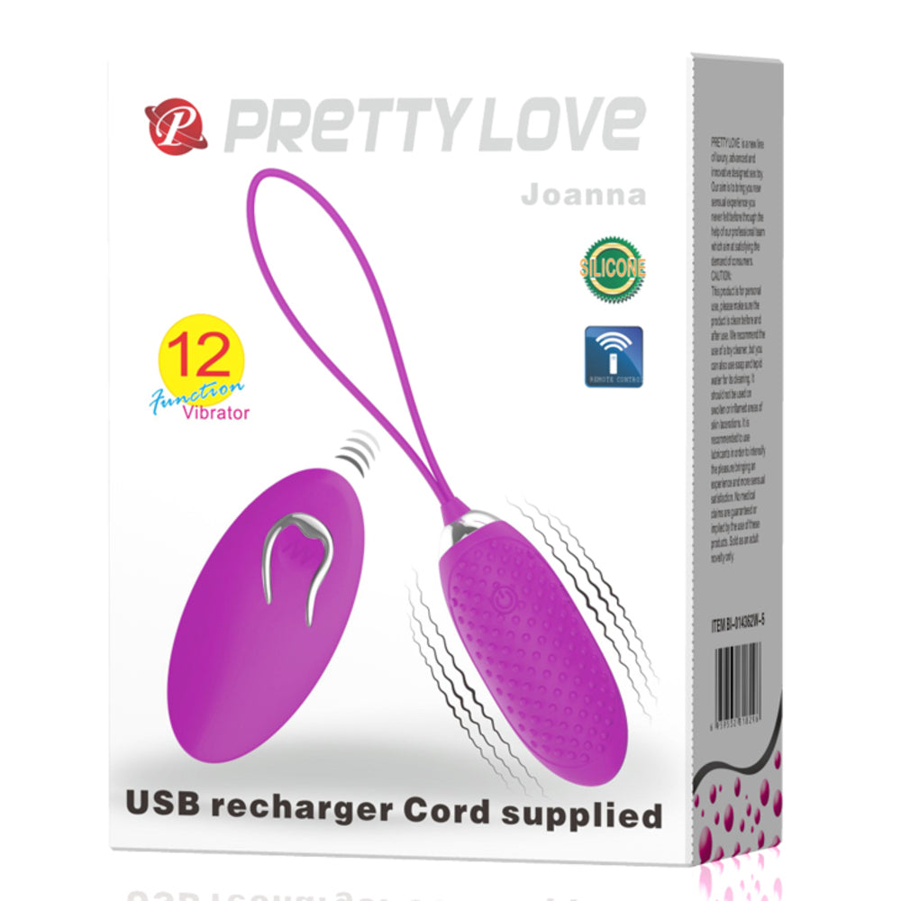 Pretty Love Joanna Rechargeable Egg Vibe