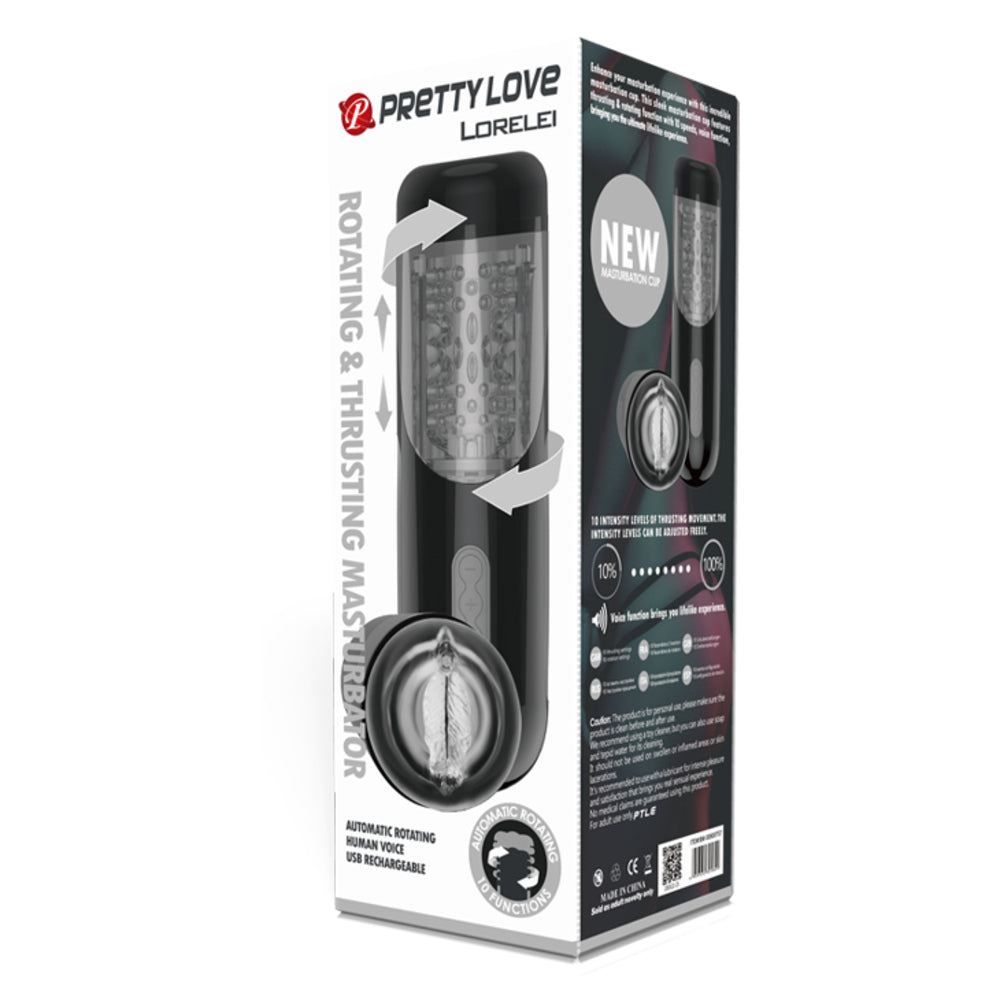 Pretty Love Lorelei Rotating & Thrusting Automatic Masturbator