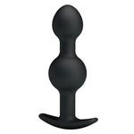 Pretty Love Silicone Anal Plug with Weighted Balls