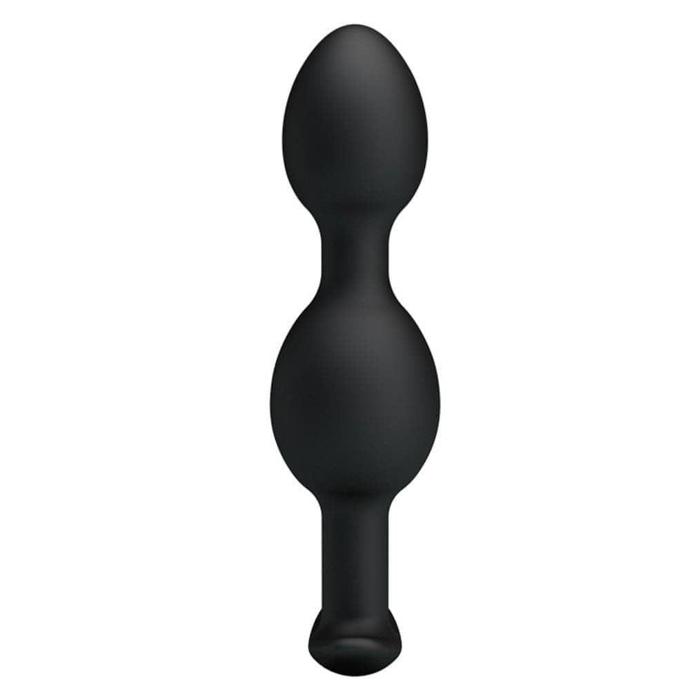 Pretty Love Silicone Anal Plug with Weighted Balls