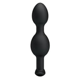 Pretty Love Silicone Anal Plug with Weighted Balls