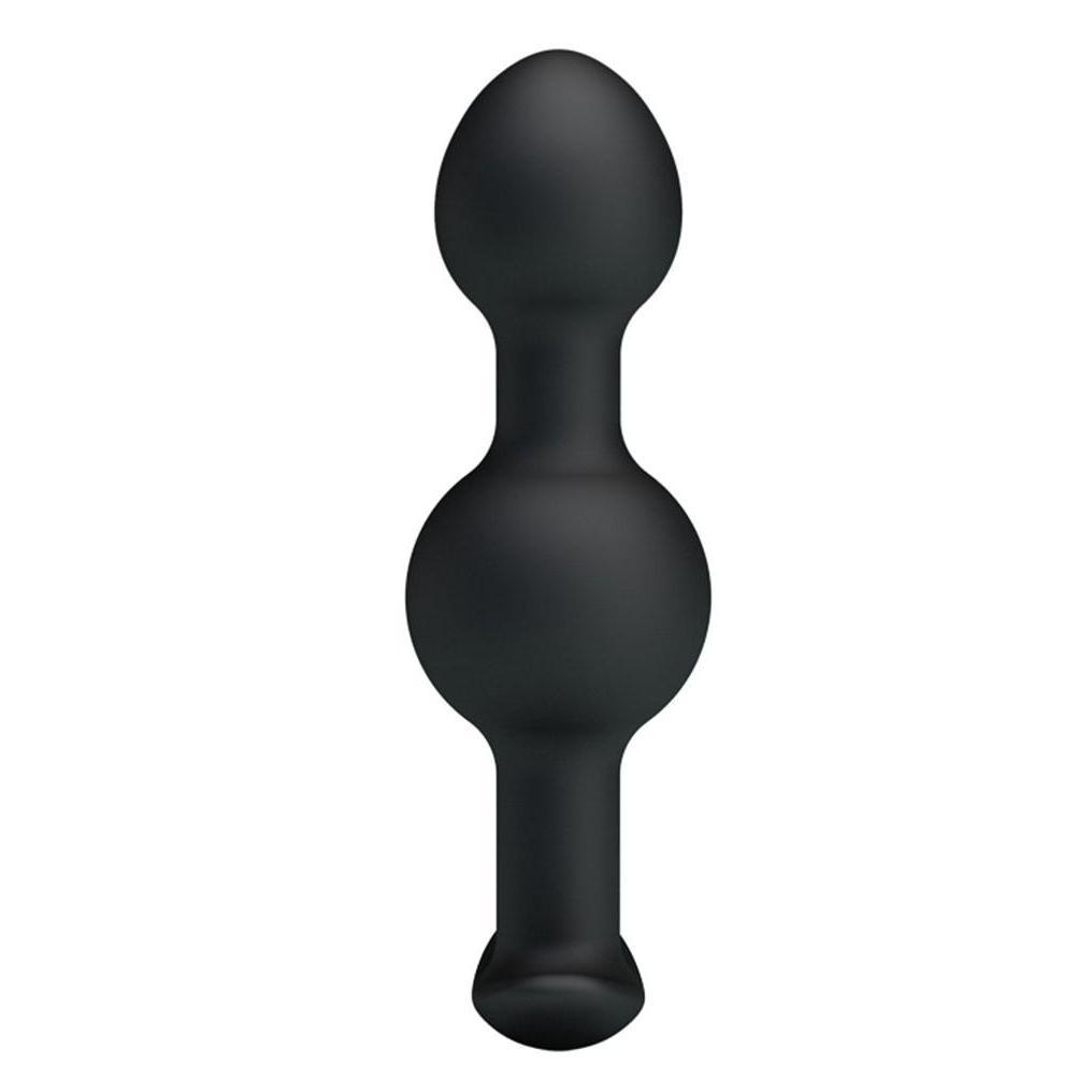 Pretty Love Silicone Anal Plug with Weighted Balls
