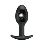 Pretty Love Silicone Anal Plug with Weighted Balls