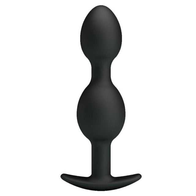 Pretty Love Silicone Anal Plug with Weighted Balls