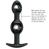 Pretty Love Silicone Anal Plug with Weighted Balls