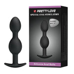 Pretty Love Silicone Anal Plug with Weighted Balls