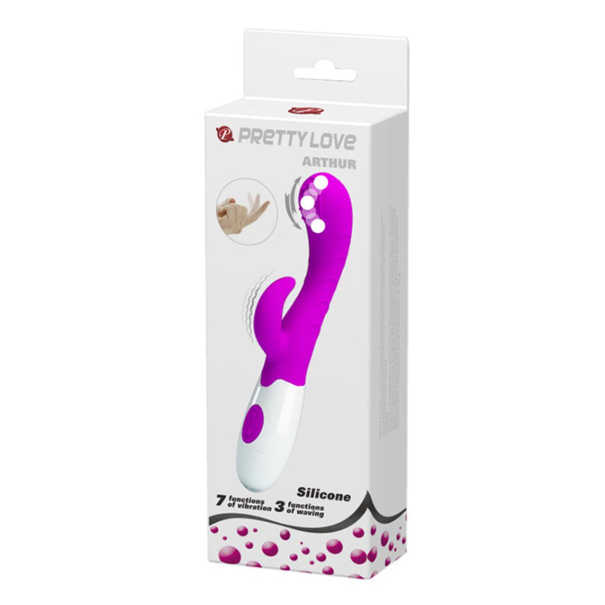 Pretty Love Silicone Rabbit Vibrator