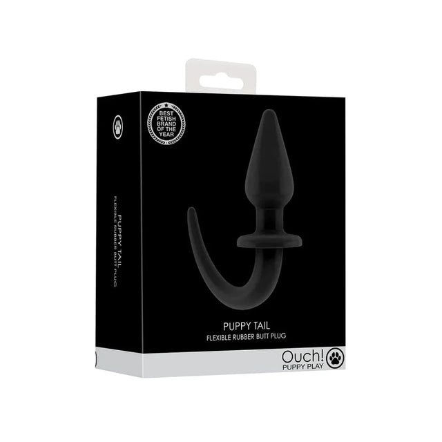 Puppy Tail Flexible Rubber Butt Plug