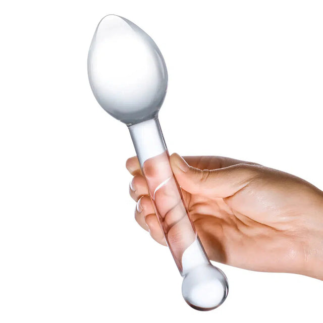 Pure Indulgence Glass Prostate Massager