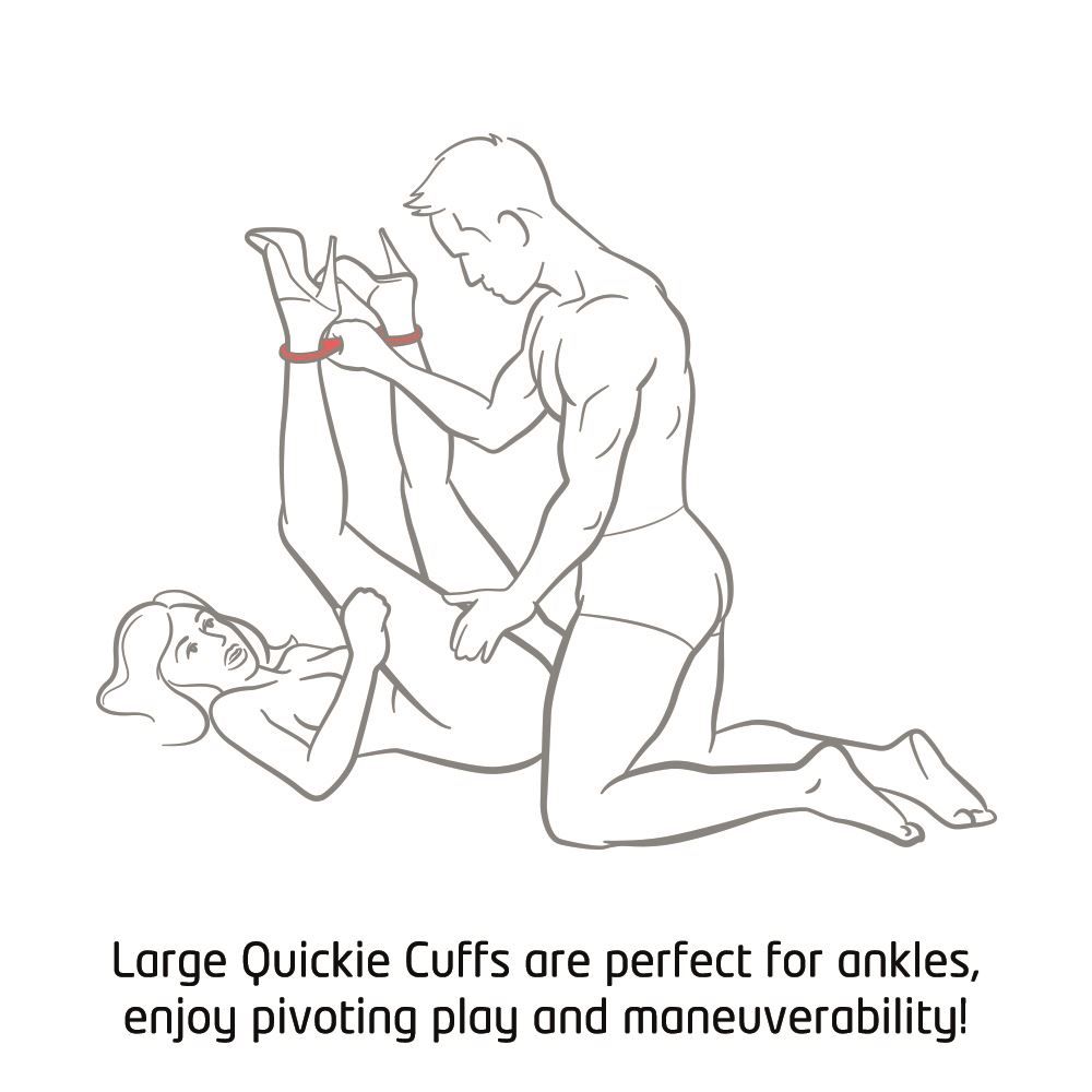Quickie Cuffs Silicone Restraints