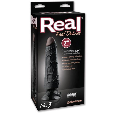 Real Feel Deluxe No.3 Vibrating 7 Inch Dildo