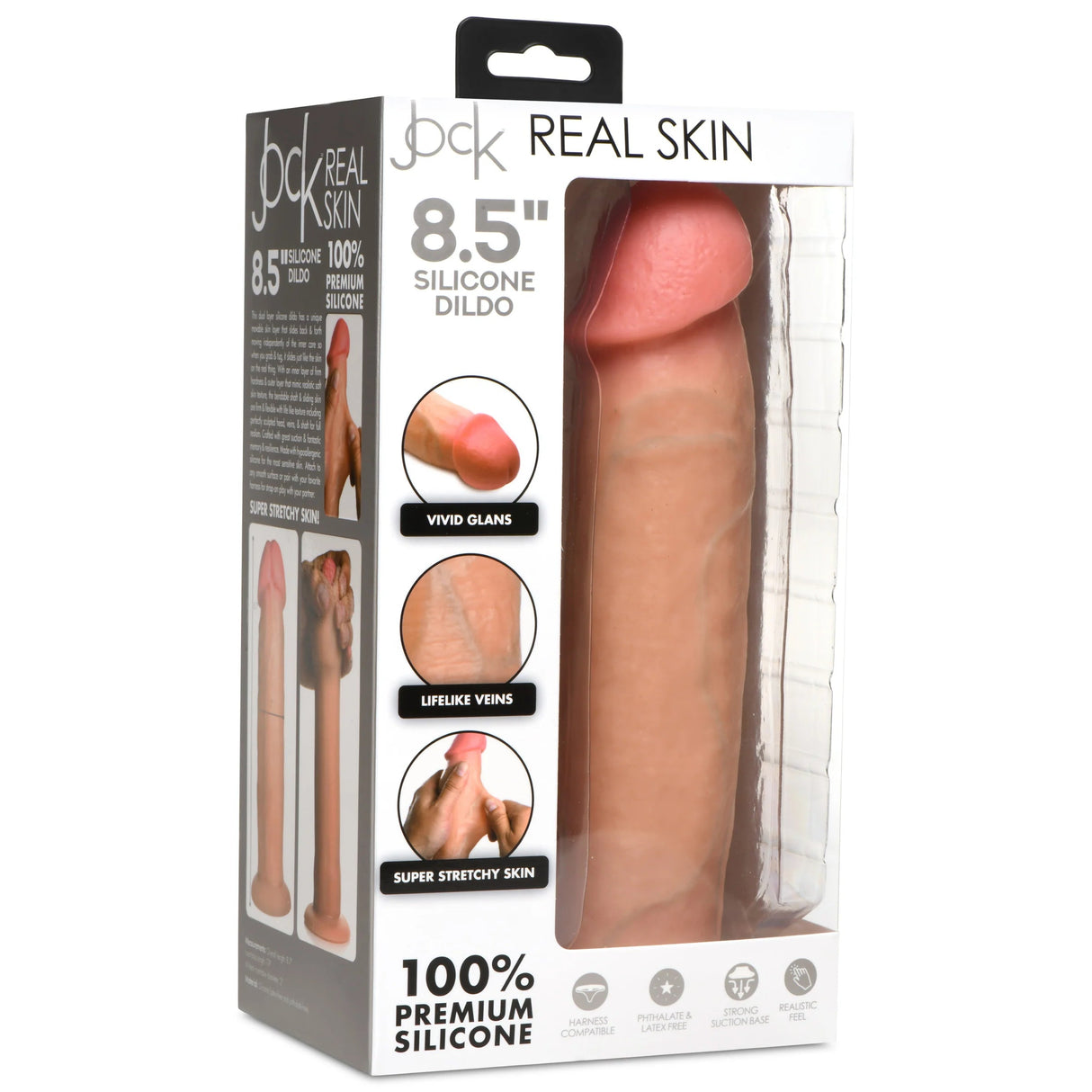 Real Skin Silicone Dildo