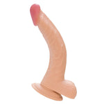 Real Skin Whoppers Realistic Curved Suction Cup Dildo