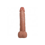 RealRock 15 Inch Dildo with Balls - Tan