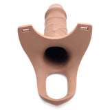 Realistic Hollow Silicone Strap On Dildo for Men