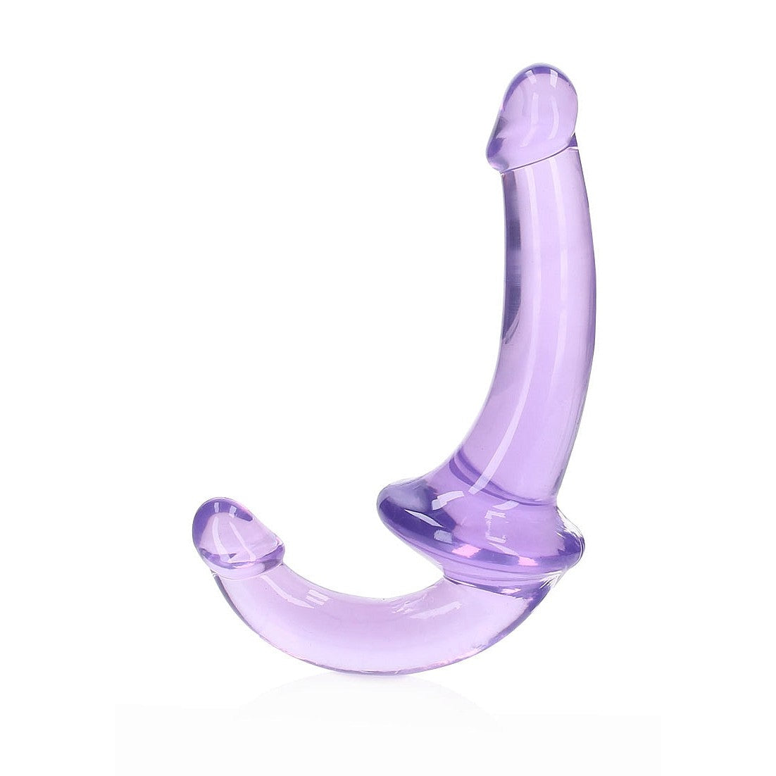 Realrock Crystal Clear 6 Inch Strapless Strap-on