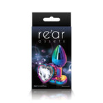 Rear Assets Aluminum Plug with Gem