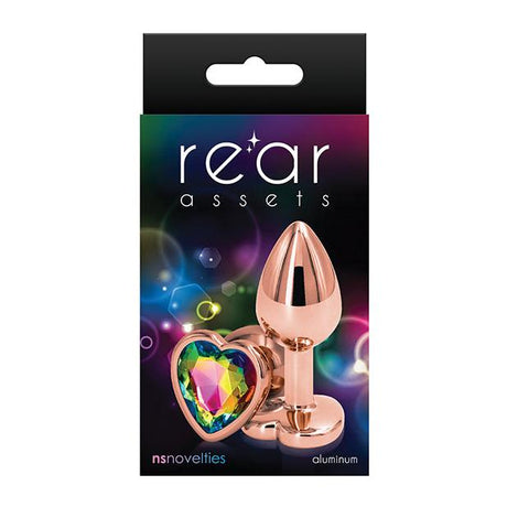 Rear Assets Rose Gold Heart Small