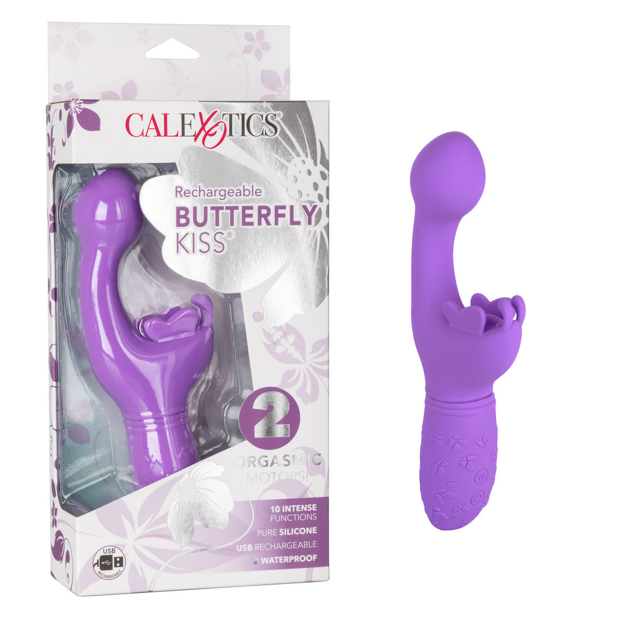 Rechargeable Butterfly Kiss Vibrator