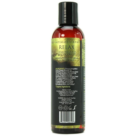 Intimate Earth Relax Massage Oil