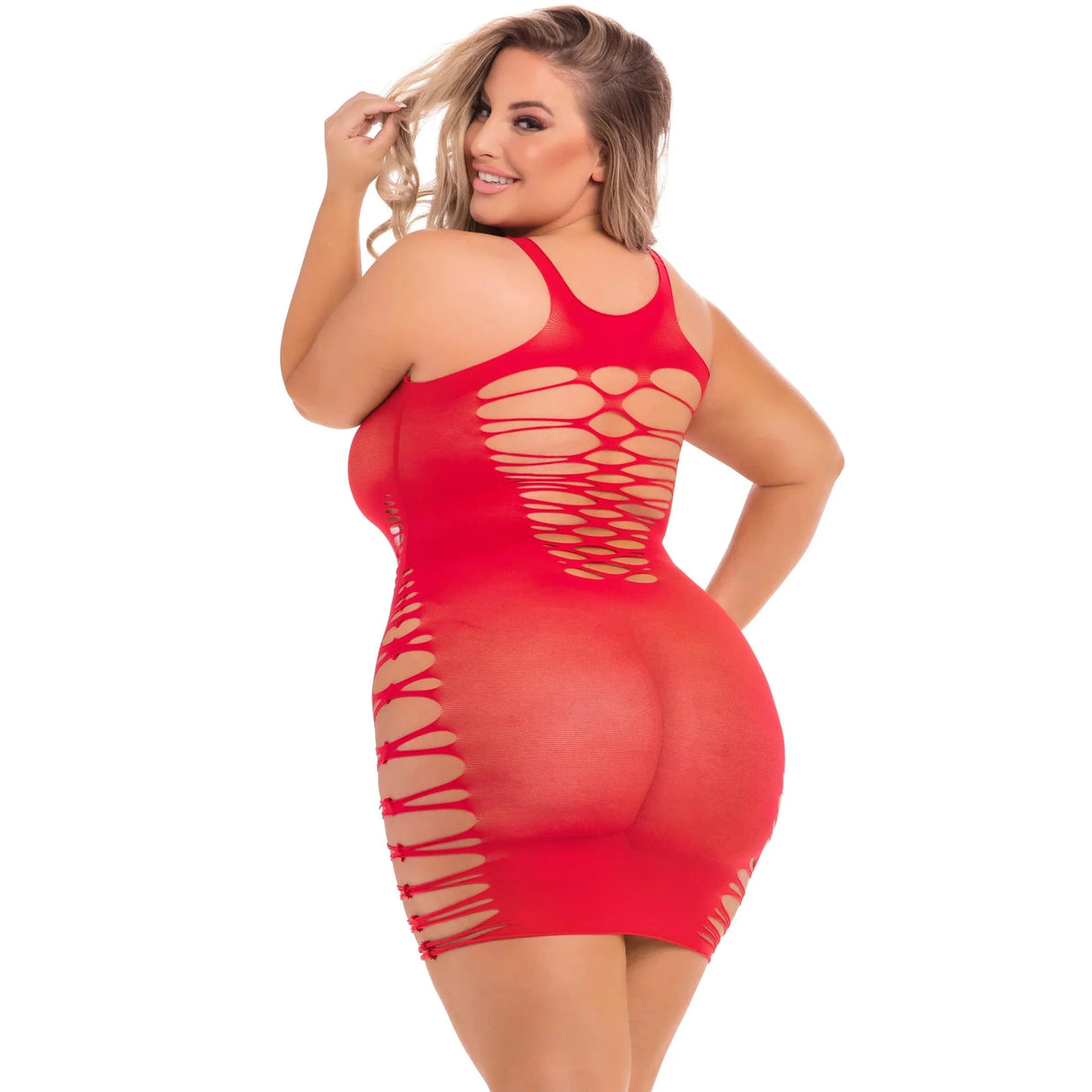 Rene Rofe Back 2 Basixxx High Neck Dress