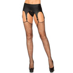 Rhinestone Fishnet Stockings