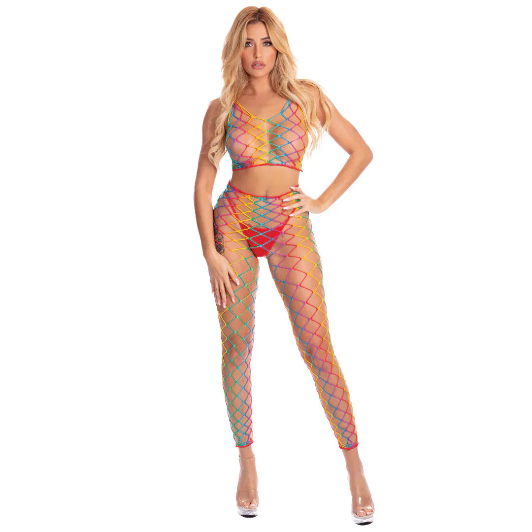 Roy G. Biv 2 Piece Bodystocking