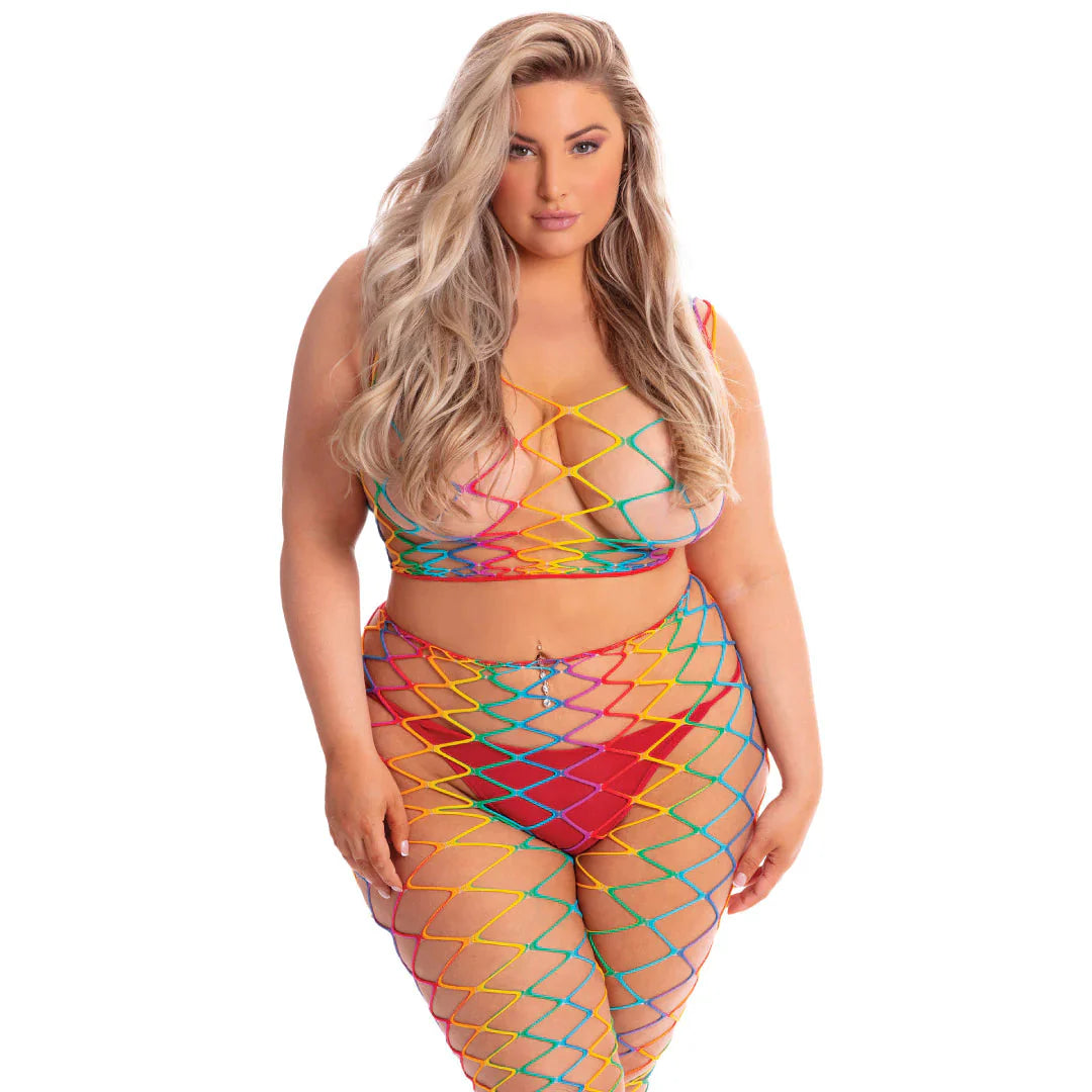 Roy G. Biv 2 Piece Bodystocking