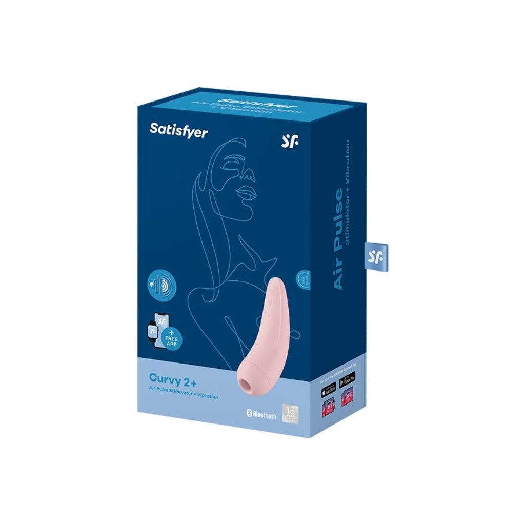 Satisfyer Curvy 2+ Air Pulse Stimulator