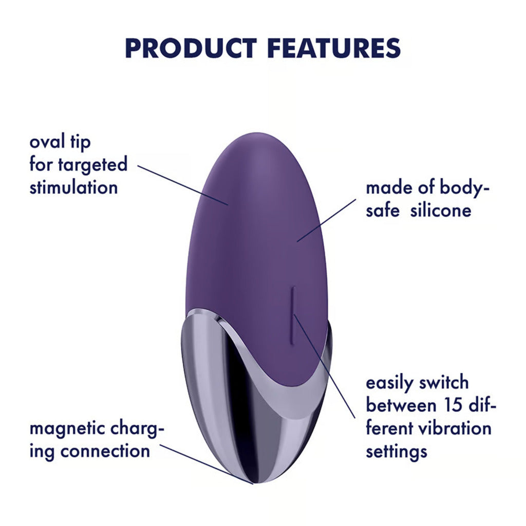 Satisfyer Layons Purple Pleasure Clitoral Stimulator