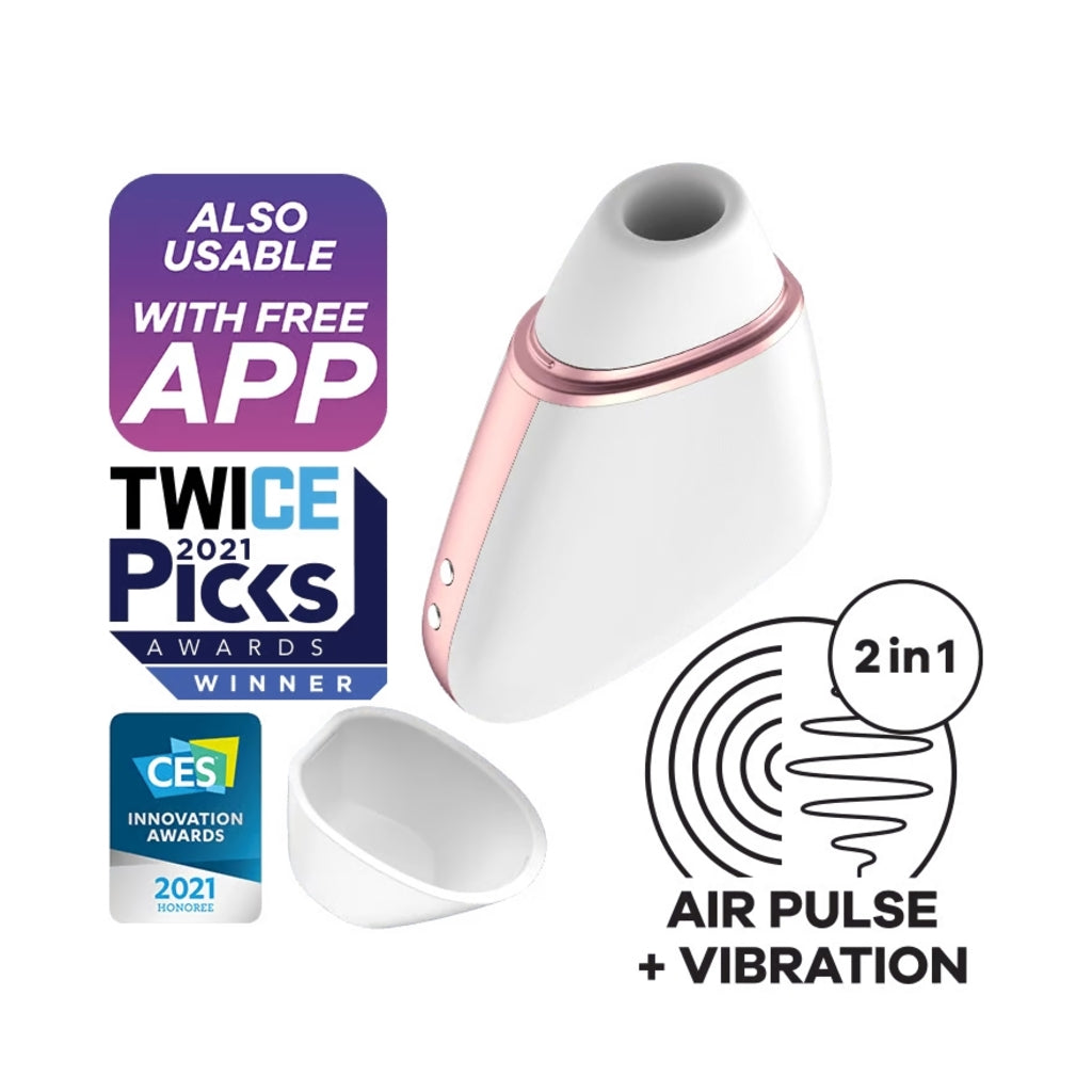 Satisfyer Love Triangle Air Pulse Stimulator + Vibration