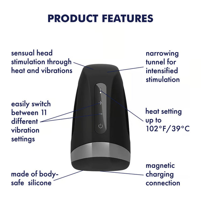 Satisfyer Men Heat & Vibration Stroker