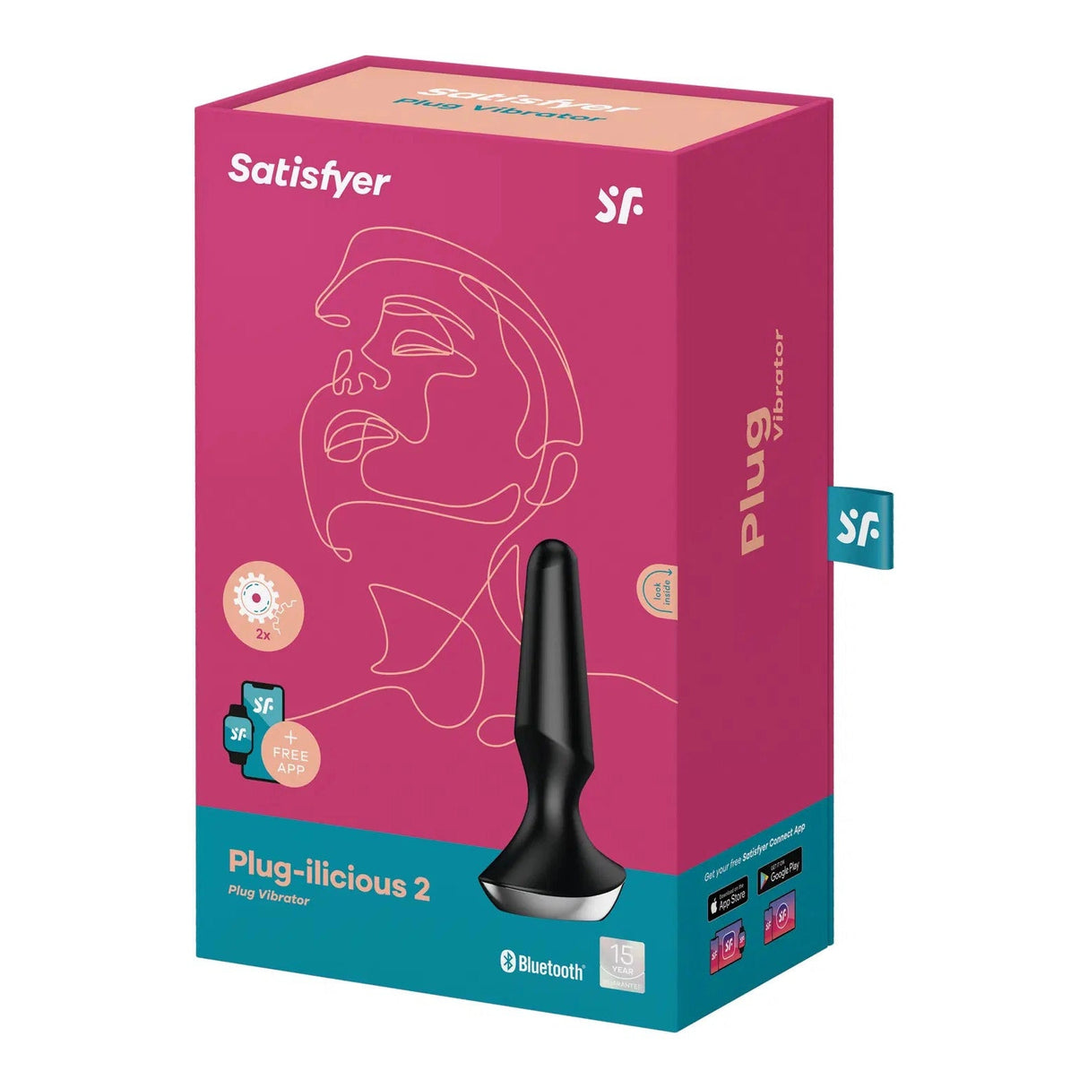 Satisfyer Plug-ilicious 2 Plug Vibrator