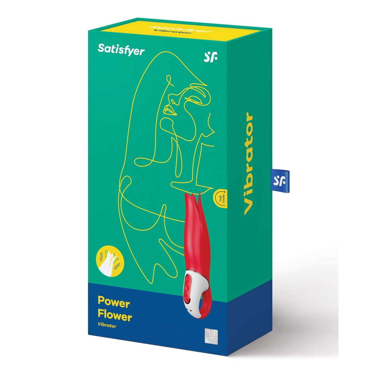 Satisfyer Power Flower Rechargeable Clit Stimulator