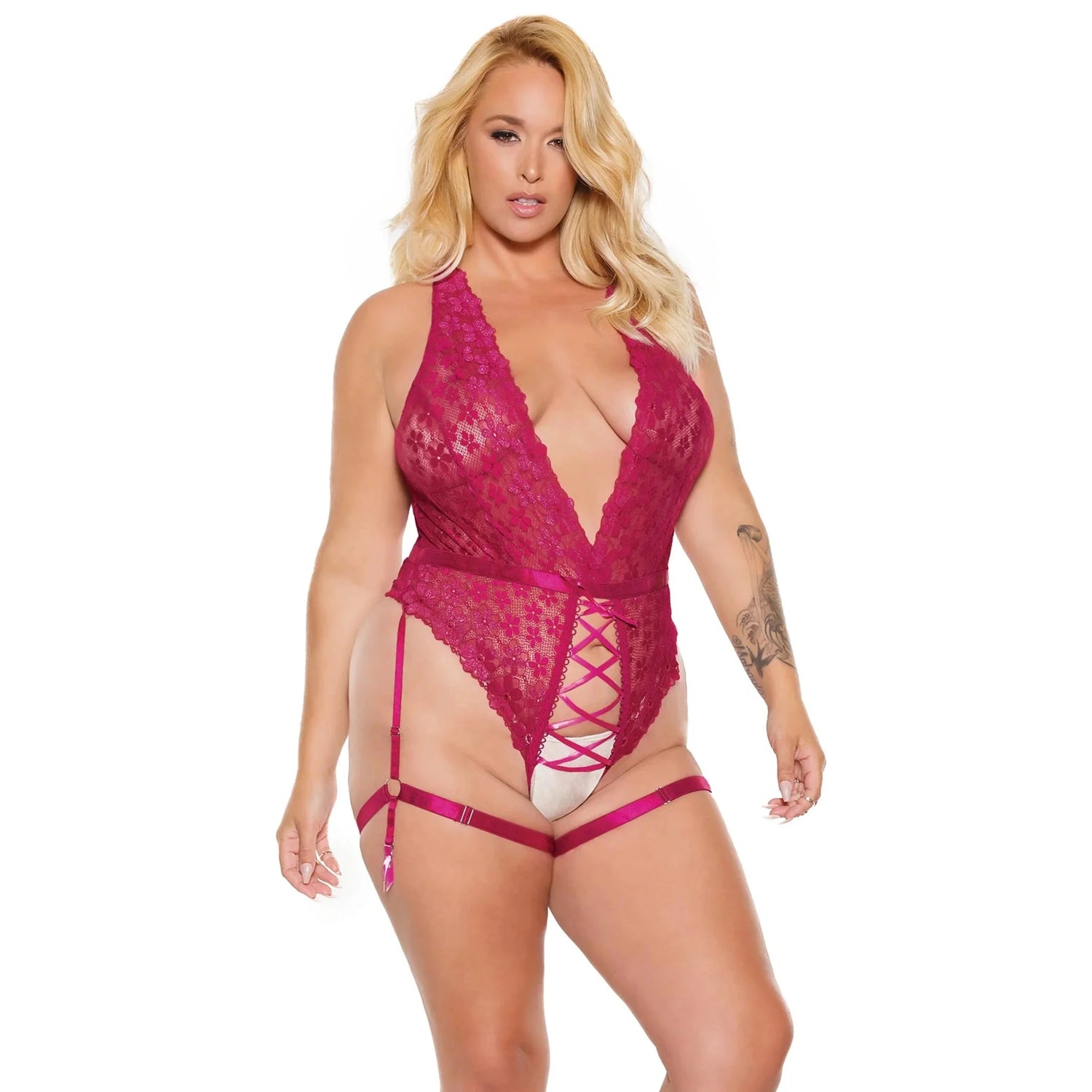 Sexy Plus Size Crotchless Lingerie - Best Sellers 2026 - HotCherry Sexy Plus Size Crotchless Lingerie - Best Sellers 2026 - HotCherry