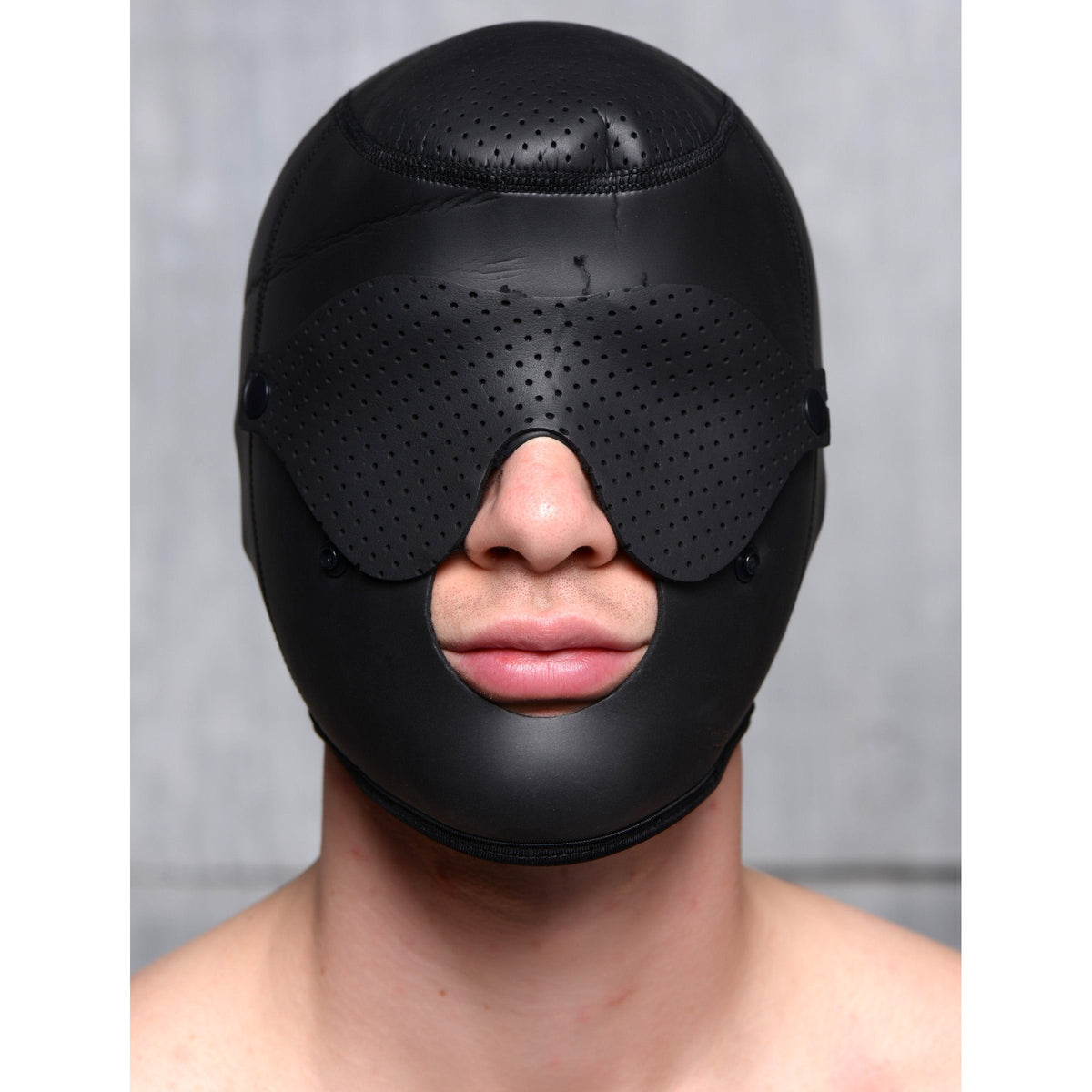Scorpion Hood With Removable Blindfold and Face Mask