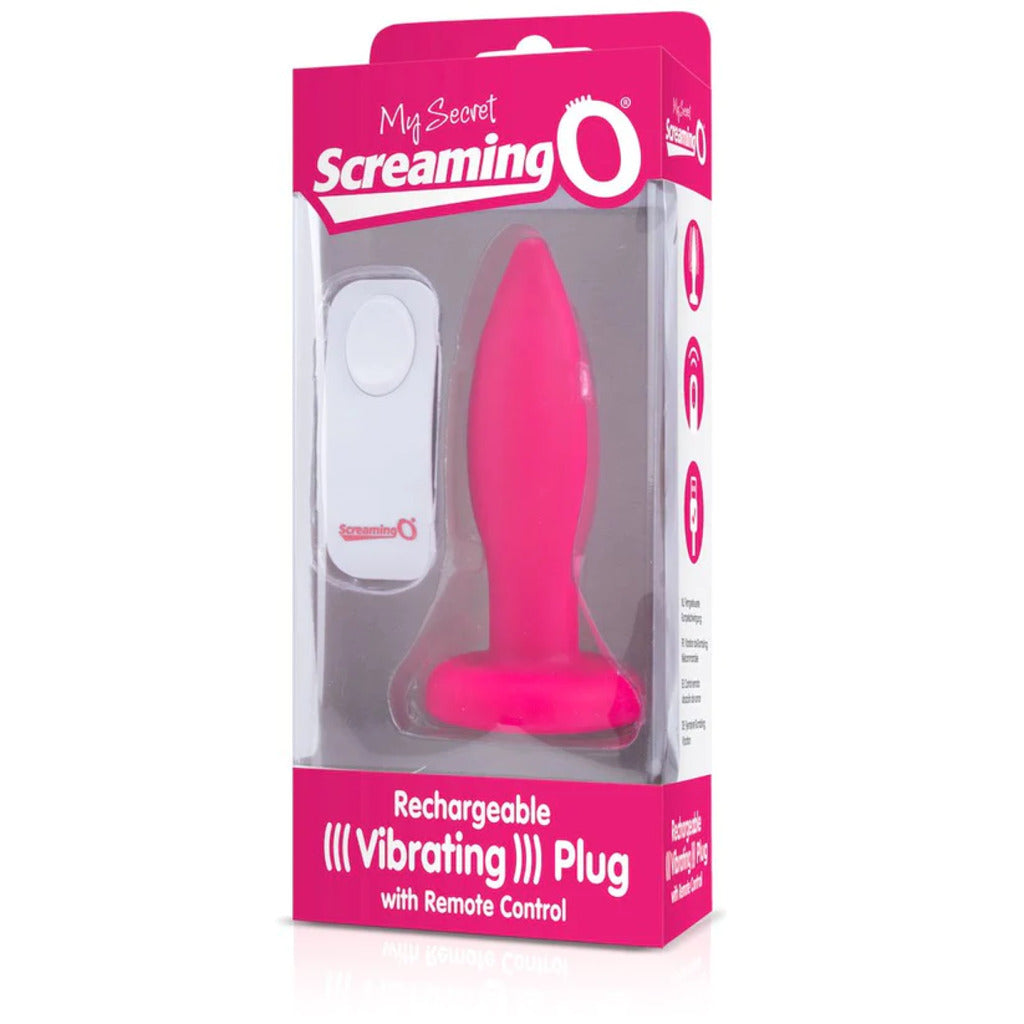 Screaming O Rechargeable Vibrating Butt Plug
