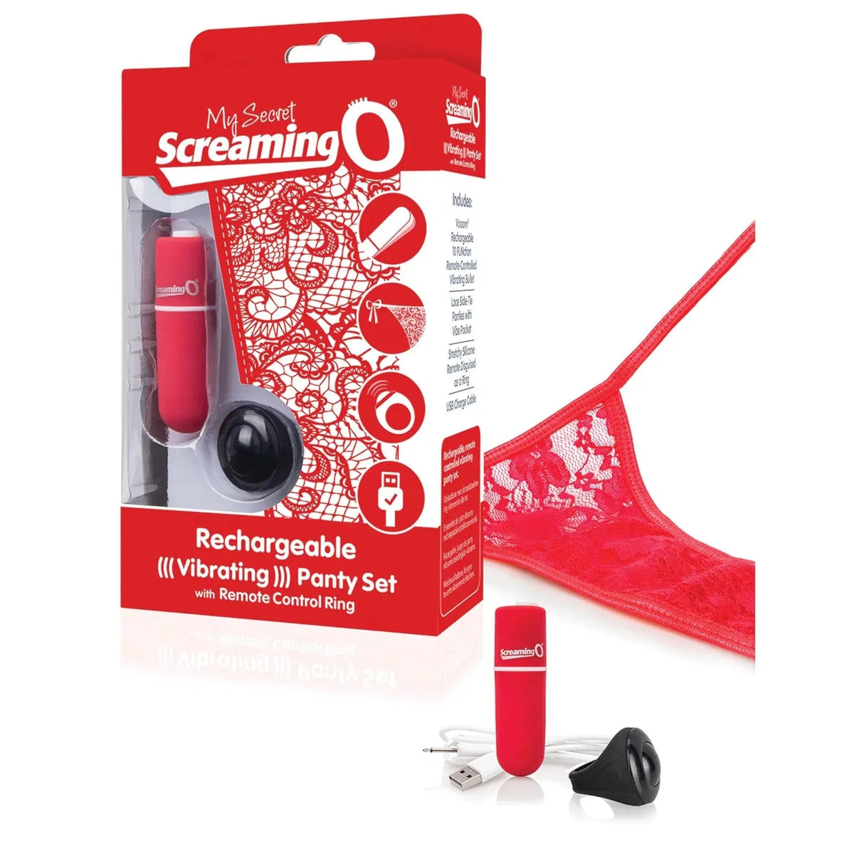 Screaming O Remote Control Vibrating Panty